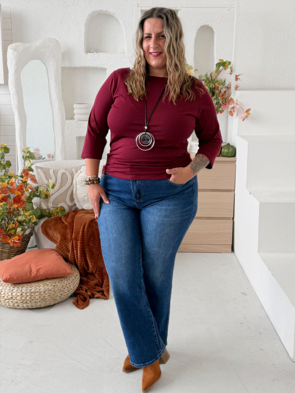 Rovné džíny Melinda do 4XL