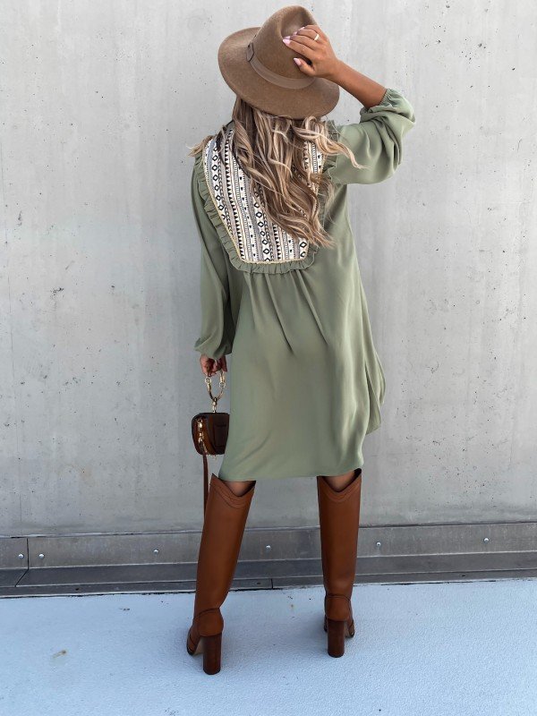 Šaty Esperanza - khaki