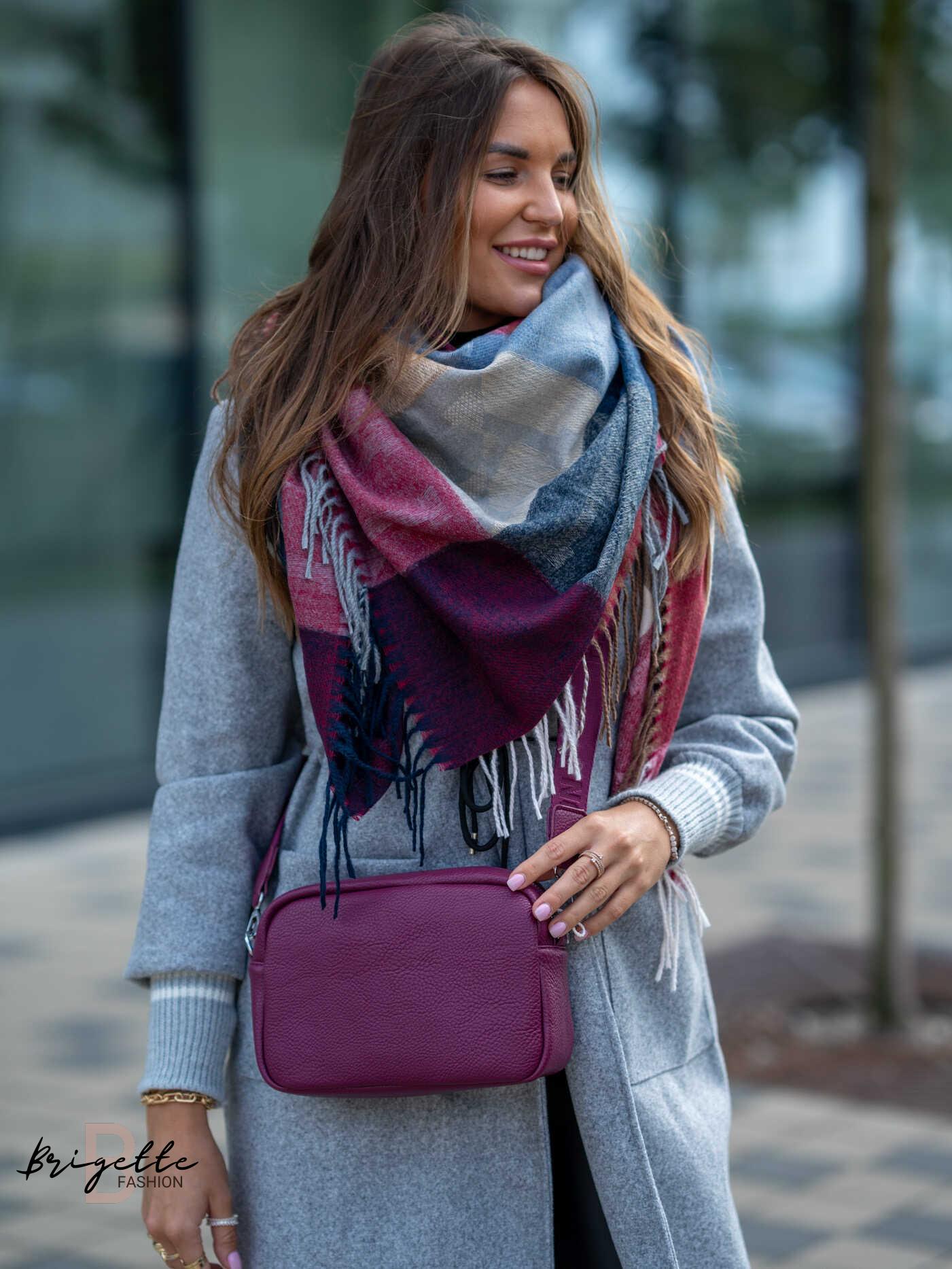 Crossbody Terris tmavá lila