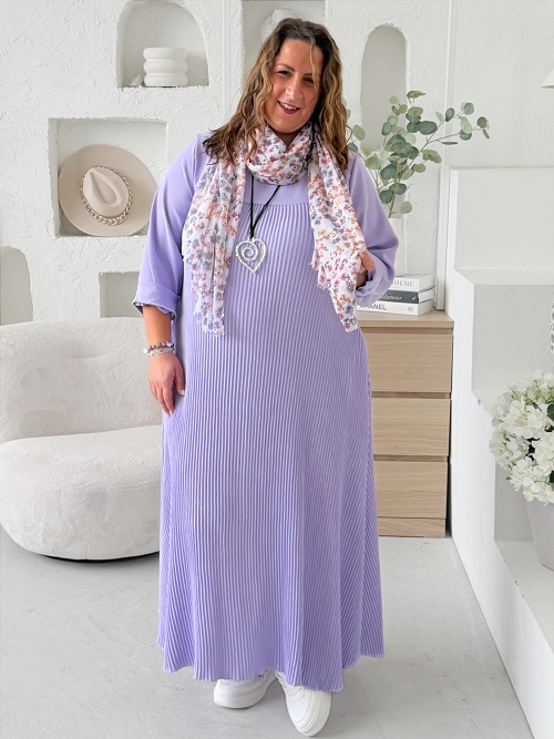 Šaty Perfect Feel do 5XL - lila