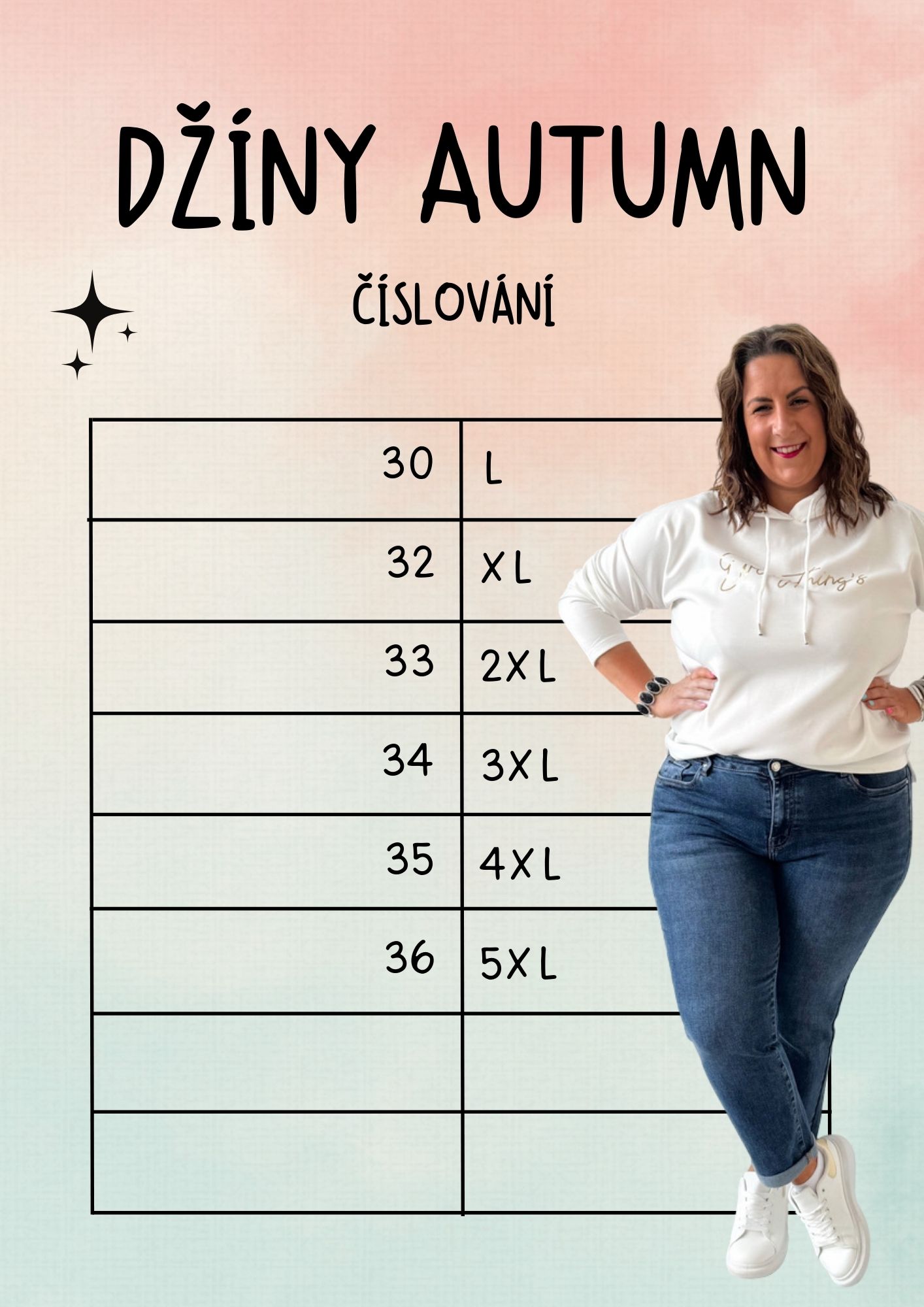 Superelastické džíny Autumn modré vel. 32