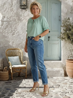 Halenka Nora do 2XL -  mintová